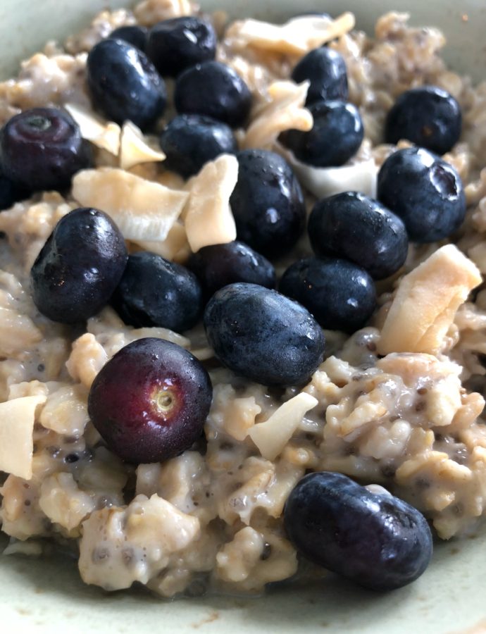 Vanilla Almond Overnight Oatmeal