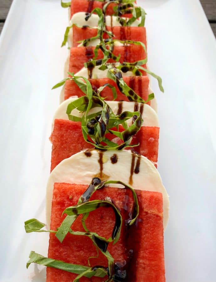 Watermelon Caprese