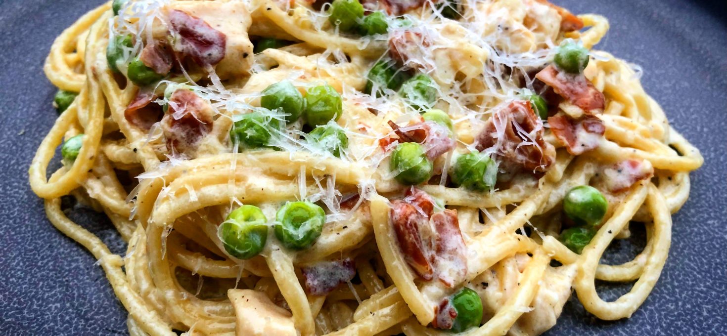 Faux Chicken Carbonara