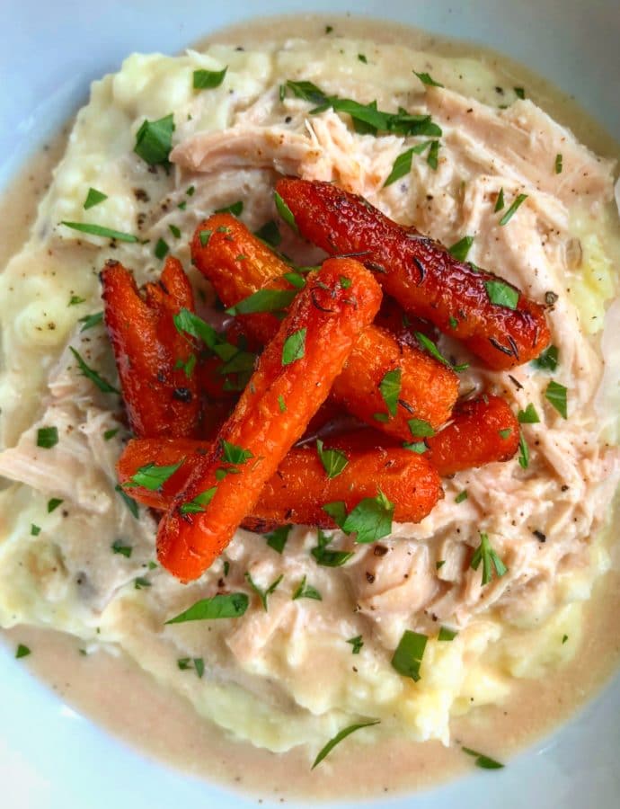 Slow Cooker Chicken & Gravy