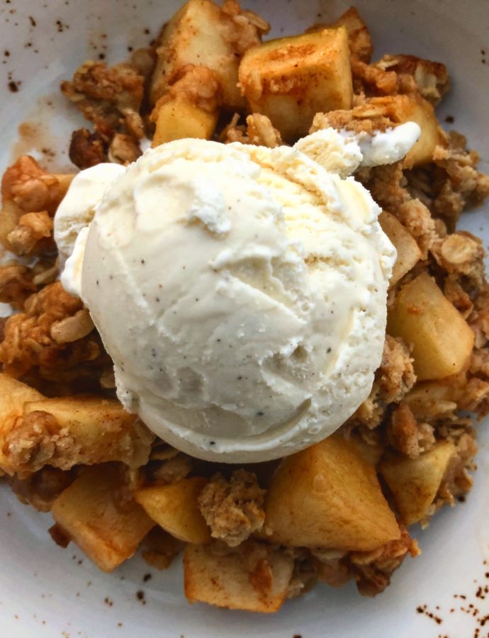 Browned Butter Apple Crisp