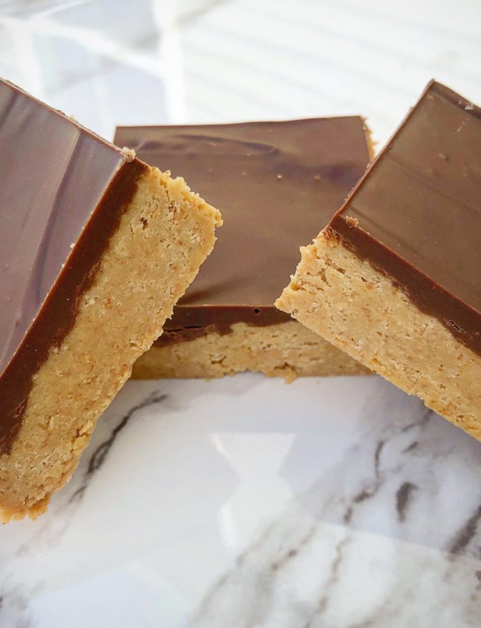 Better than the Lunch Lady’s Peanut Butter Bars