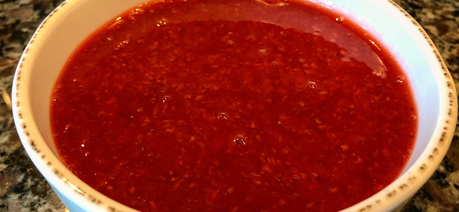Homemade Strawberry Sauce