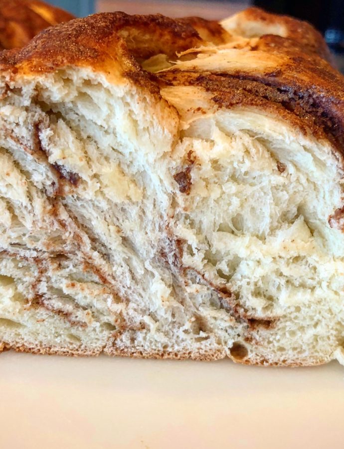 Cinnamon Swirl Challah Bread