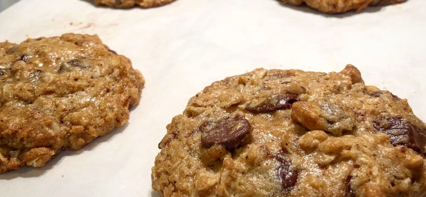 Brown Butter Oatmeal Chocolate Chunk Cookies