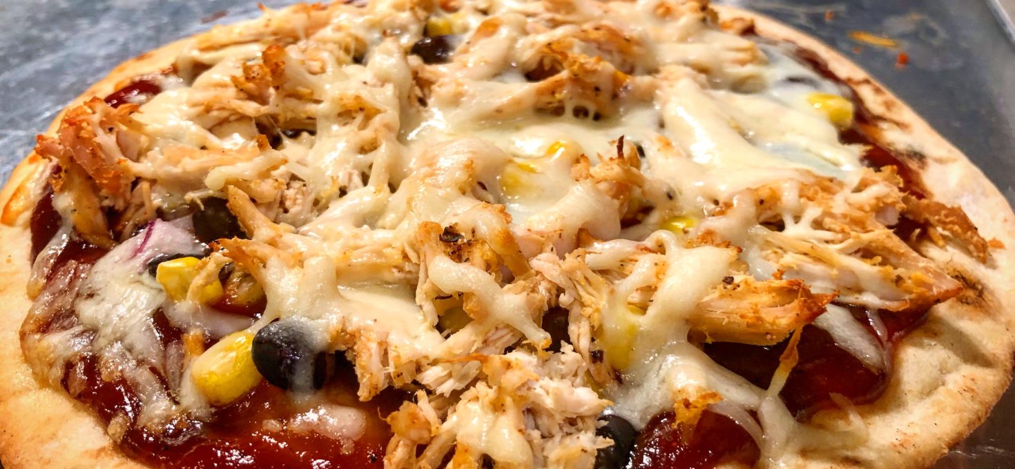 BBQ Chicken Flatbread Pizzas