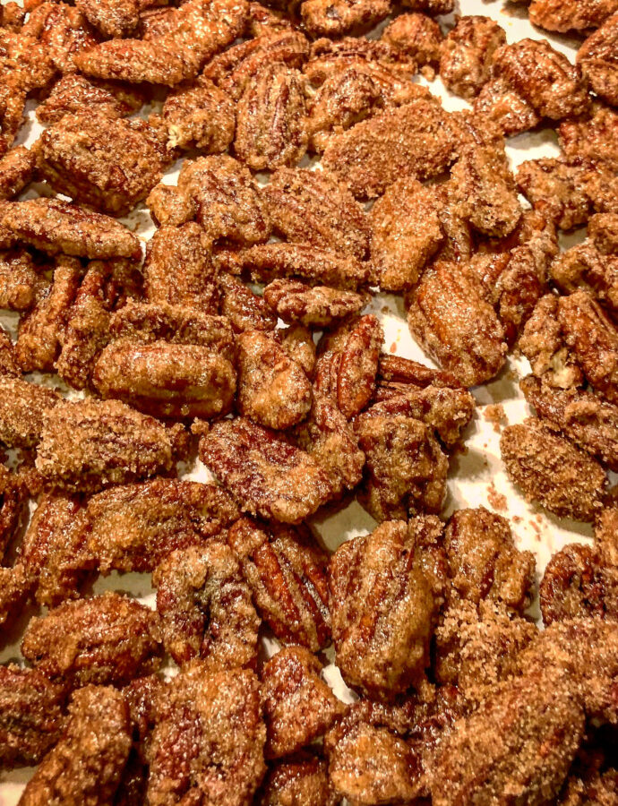 Roasted Candied Pecans