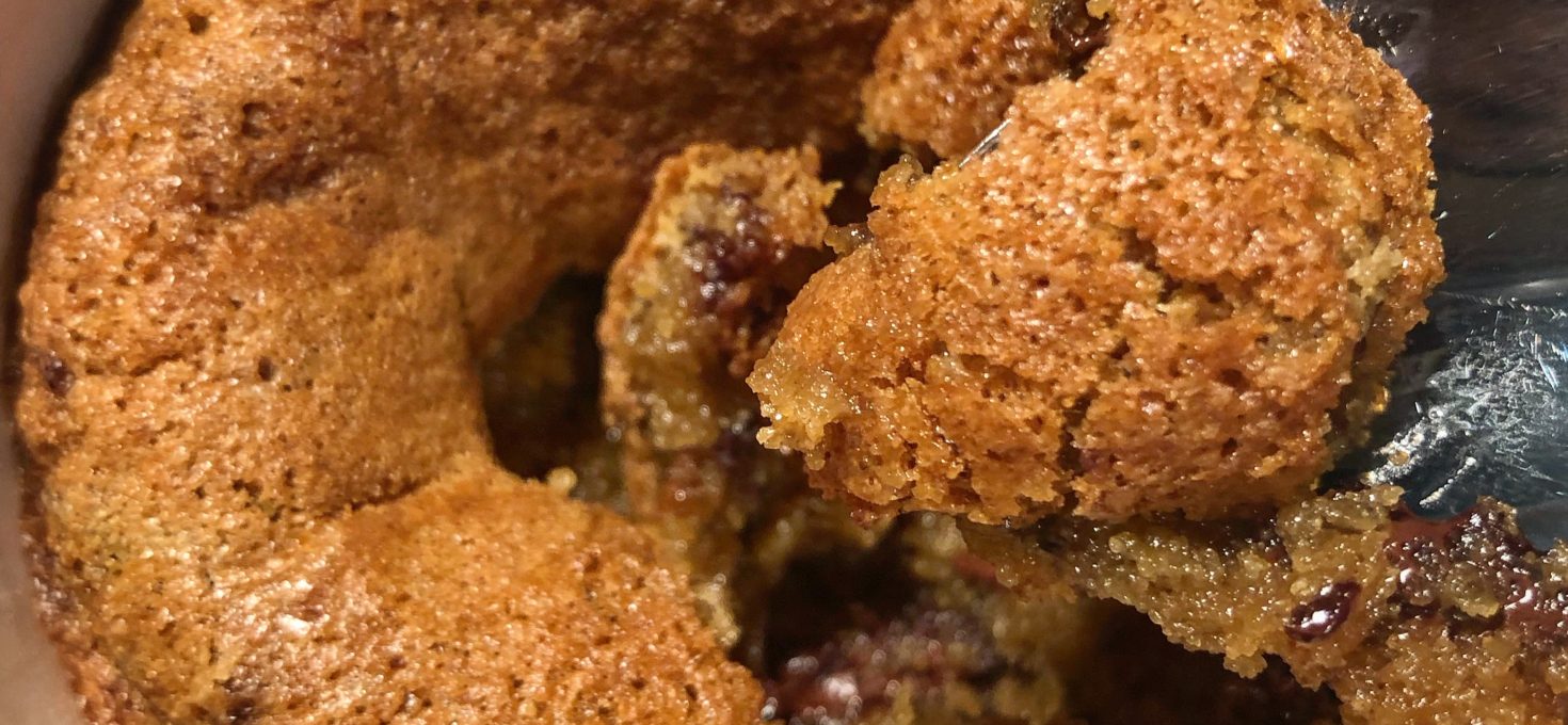 Healthier (Single-Serving) Molten Chocolate Chip Cookie