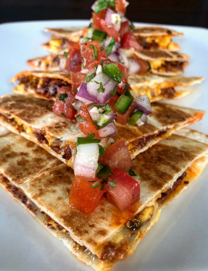 Chorizo Breakfast Quesadilla