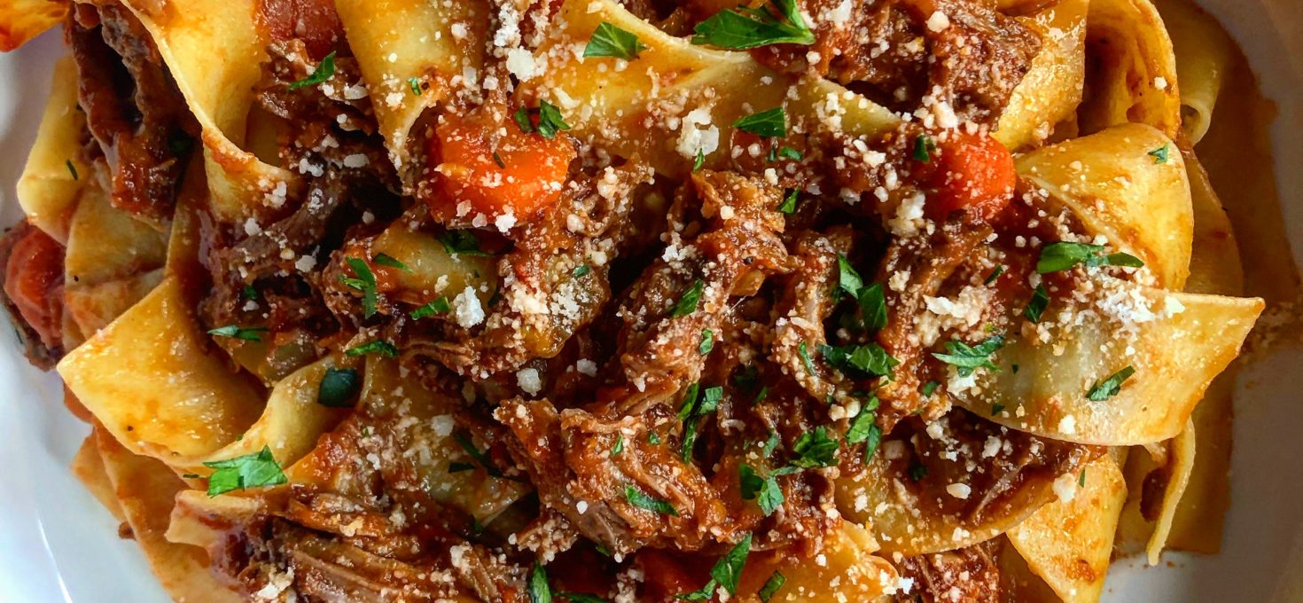 Shredded Beef Ragu with Pappardelle