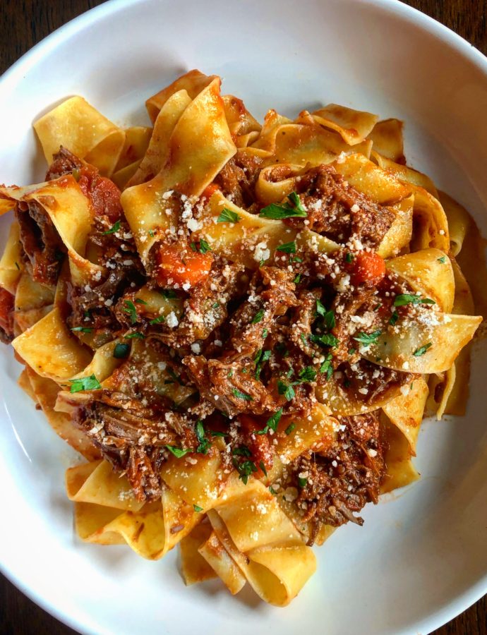 Shredded Beef Ragu with Pappardelle