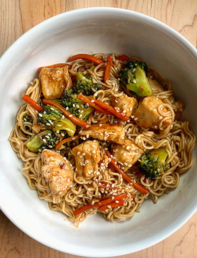 Chicken Ramen Stir Fry