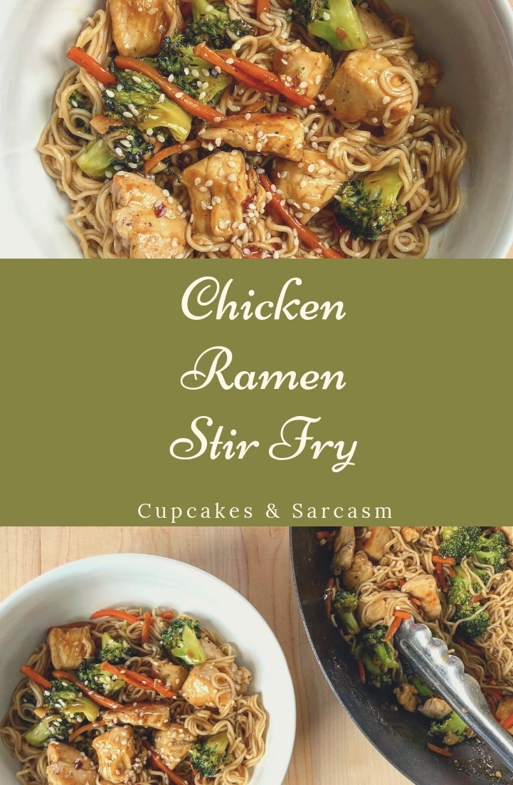 Chicken Ramen Stir Fry - Cupcakes And Sarcasm