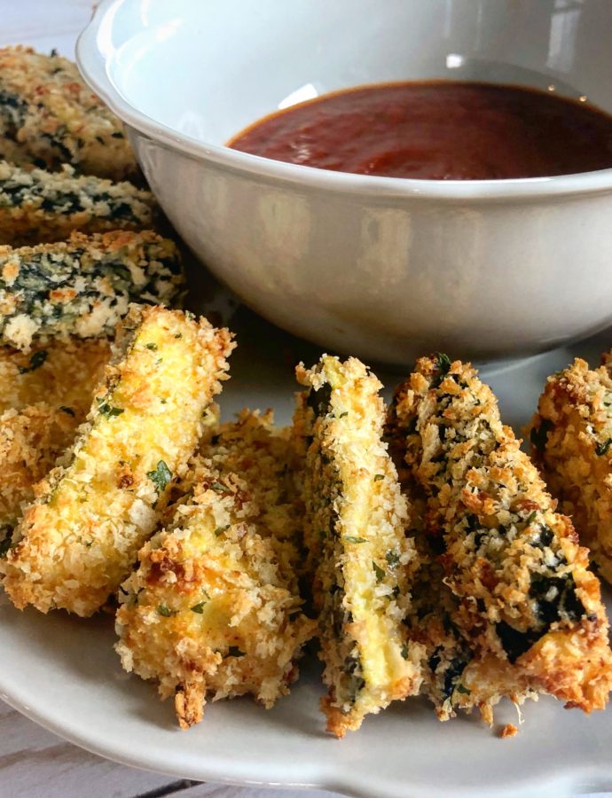 Baked Parmesan Zucchini Fries