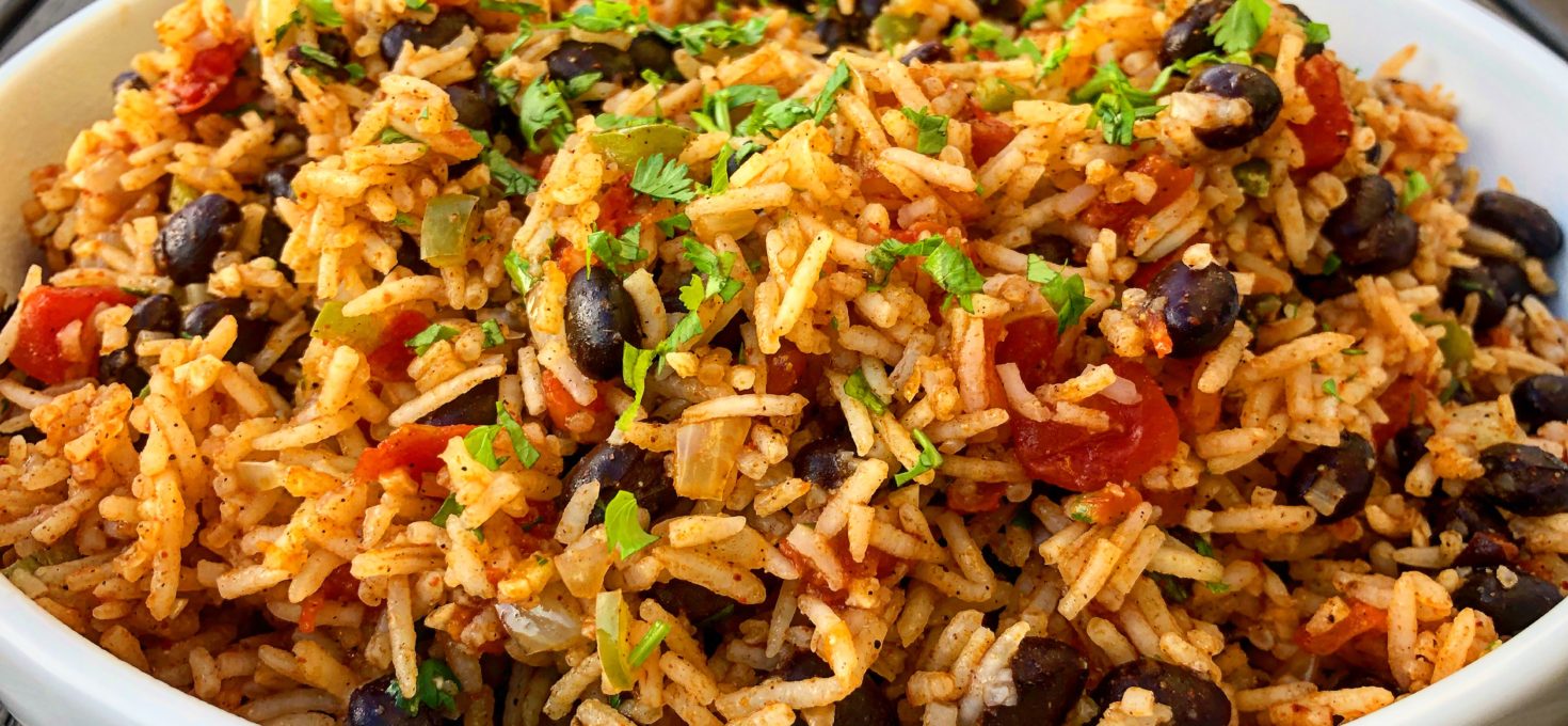 Rice & Beans with Tomatoes