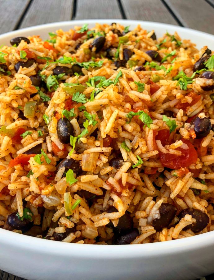 Rice & Beans with Tomatoes