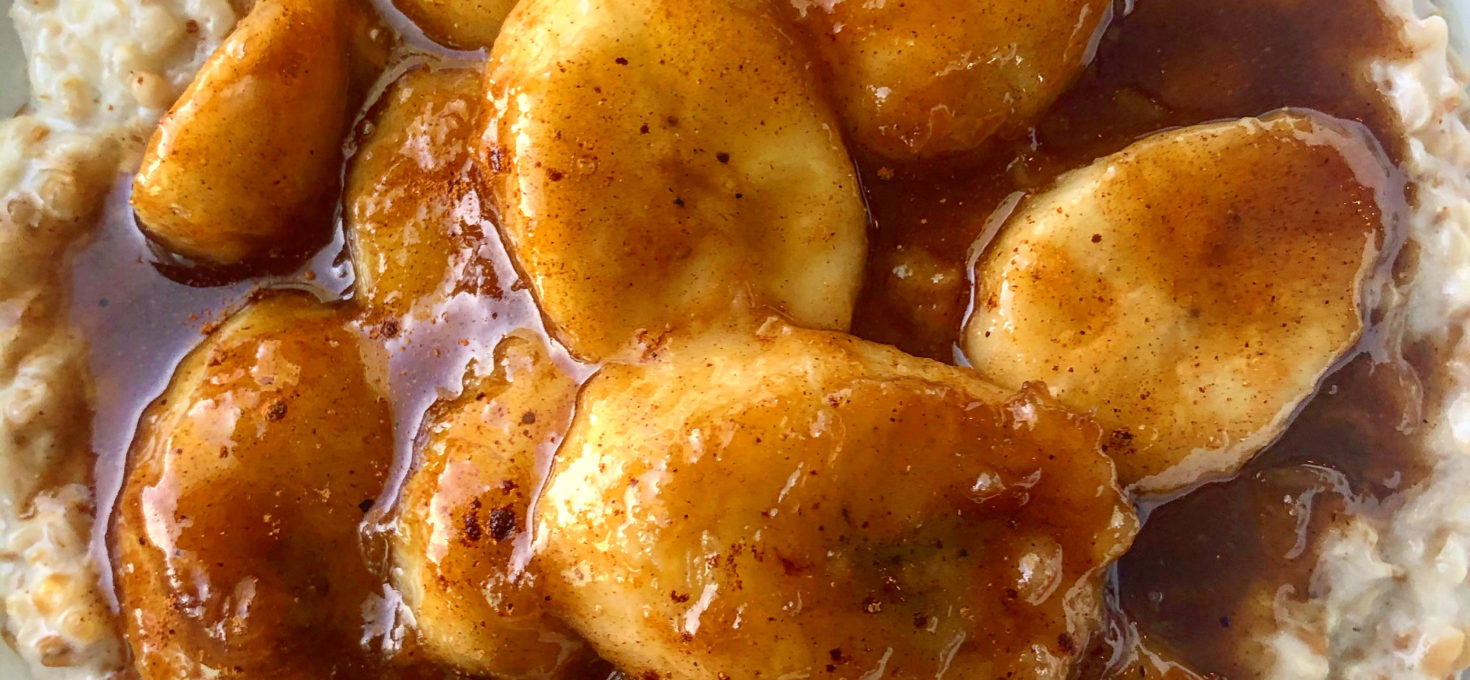 Bourbon Bananas Foster Topping