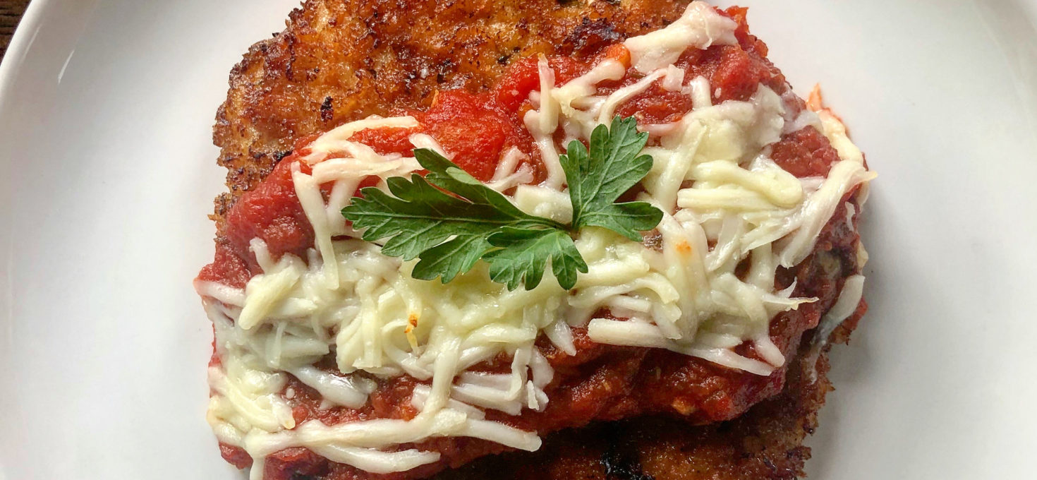 Chicken Parmesan with Spicy Marinara