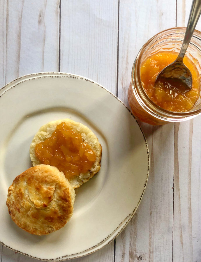 Vanilla Peach Jam