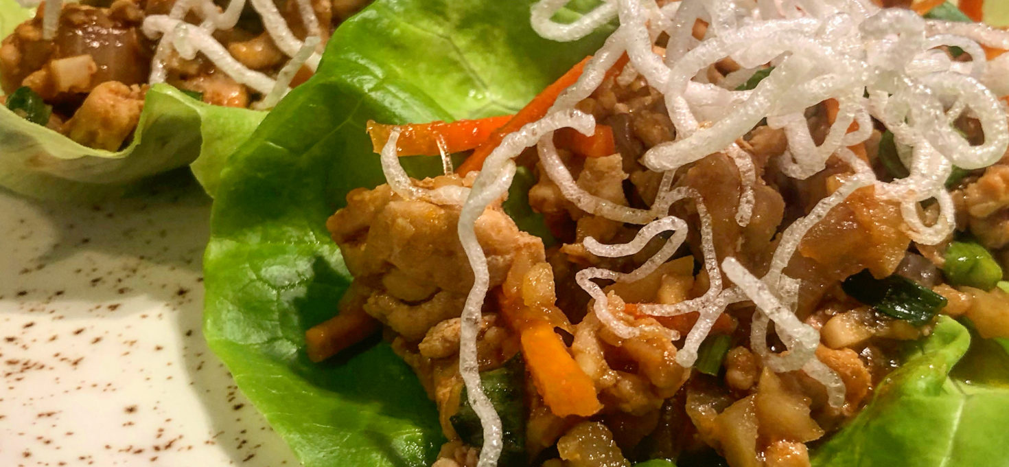 Asian Chicken Lettuce Wraps