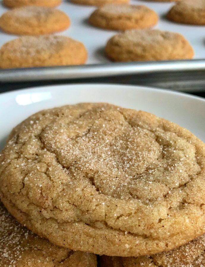 Brown Butter Snickerdoodles