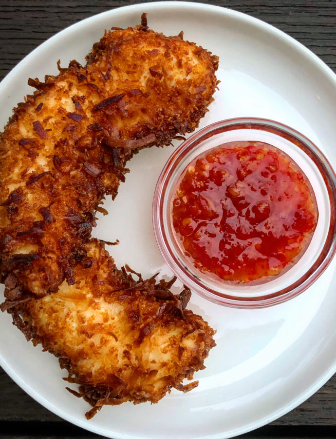 Coconut Crusted Chicken Tenders
