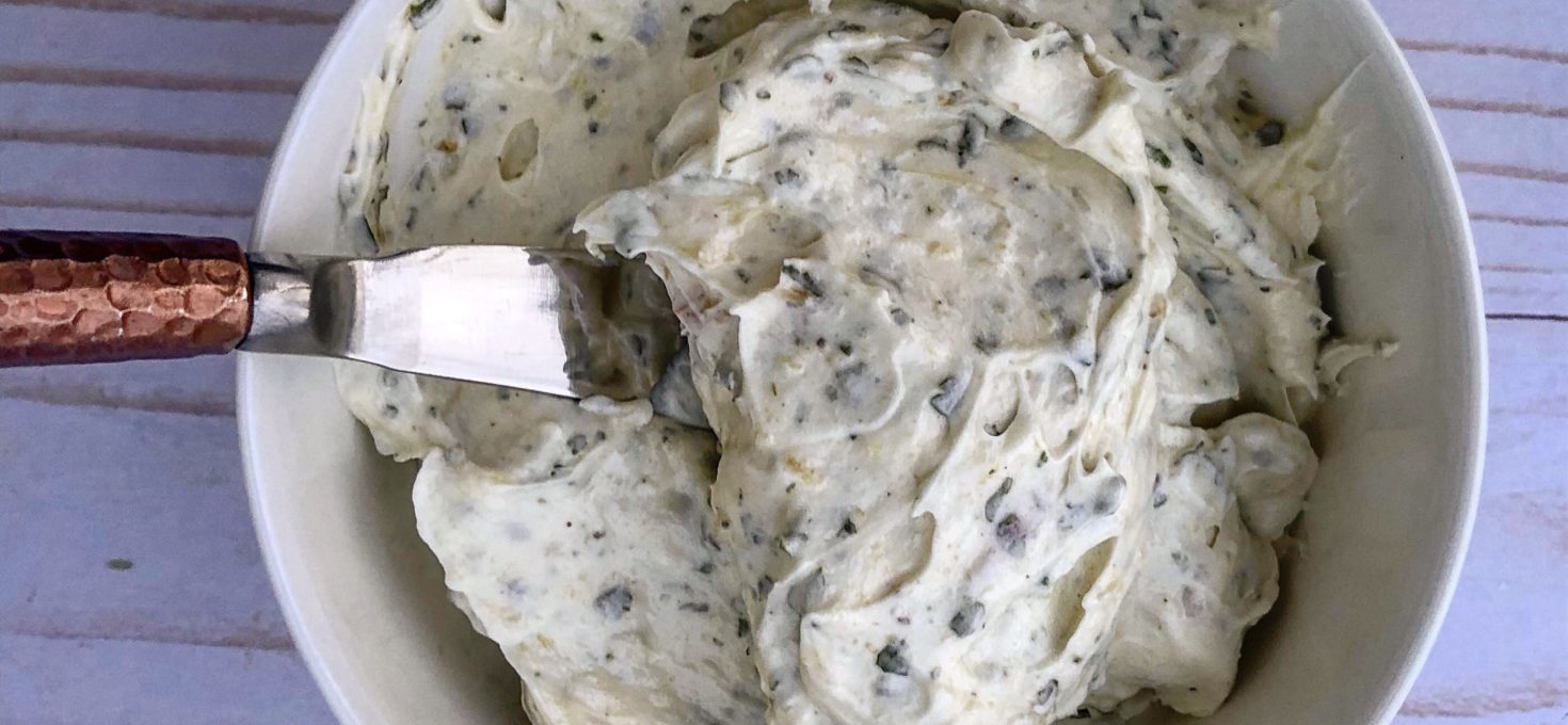 Whipped Roasted Garlic Butter