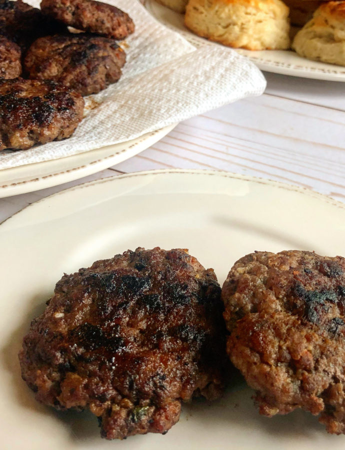Homemade Maple Breakfast Sausage