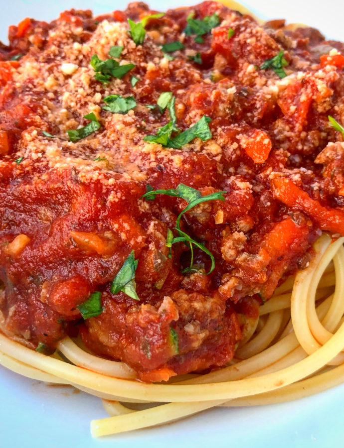 Meaty Marinara with Sneaky Veggies