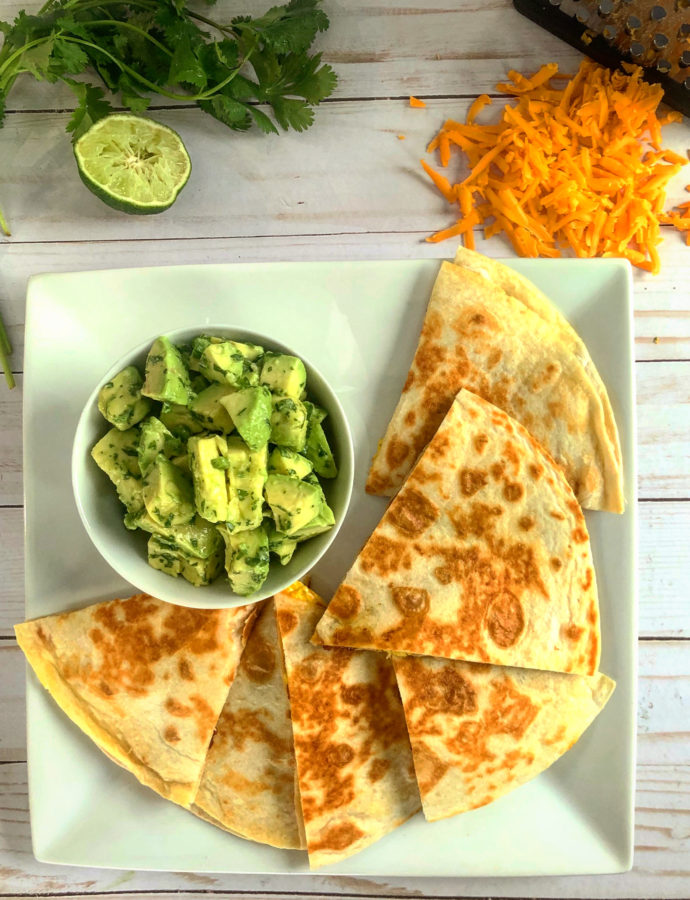 Bacon & Egg Breakfast Quesadilla
