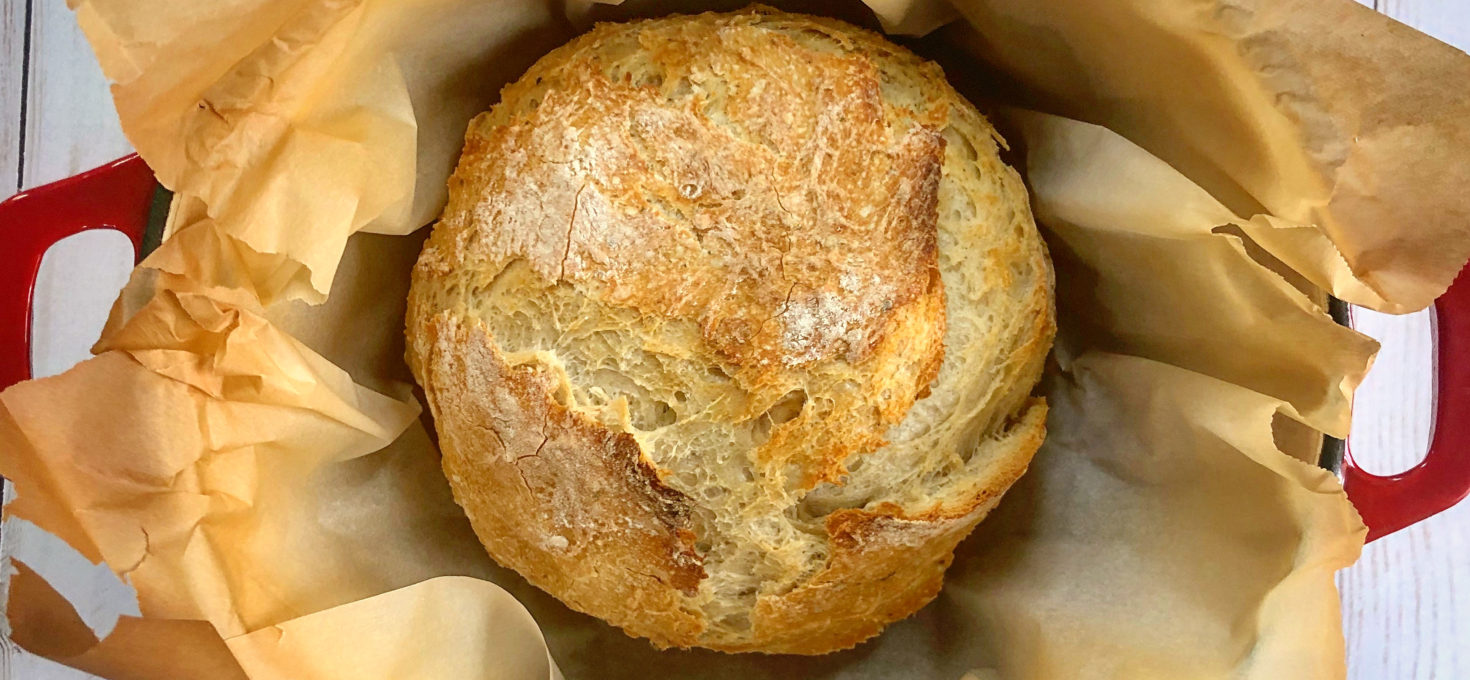 Italian Dutch Oven Bread