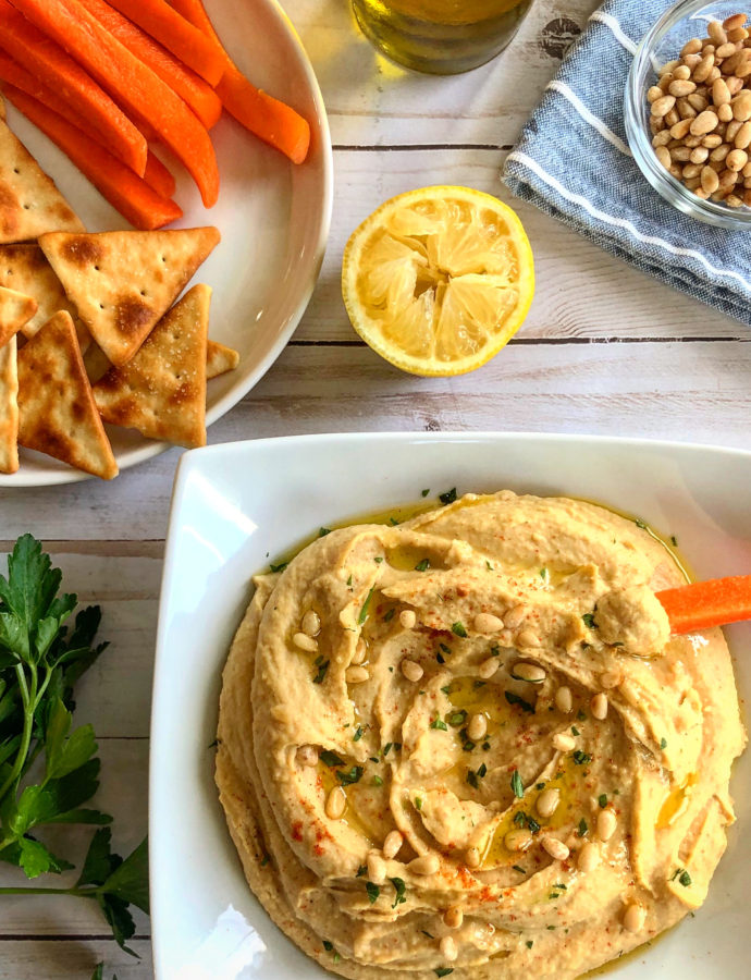 Roasted Garlic Hummus