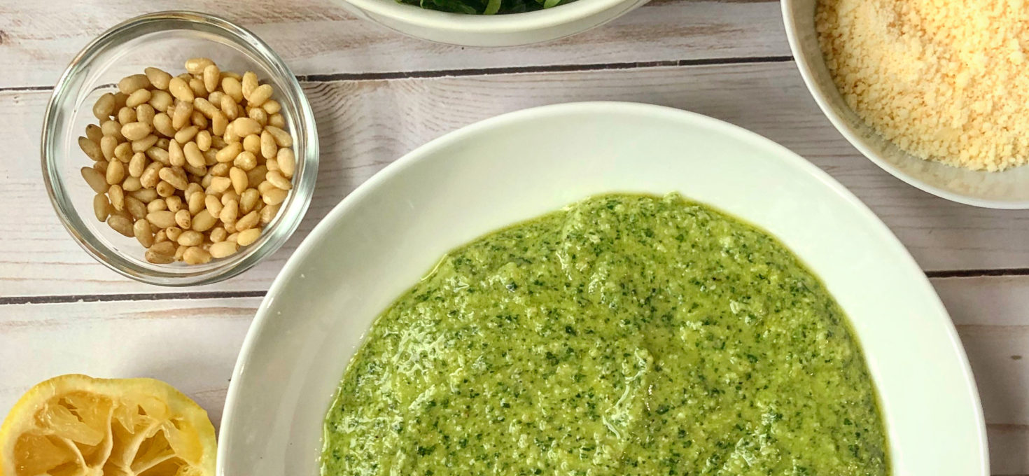 Lemon Arugula Pesto