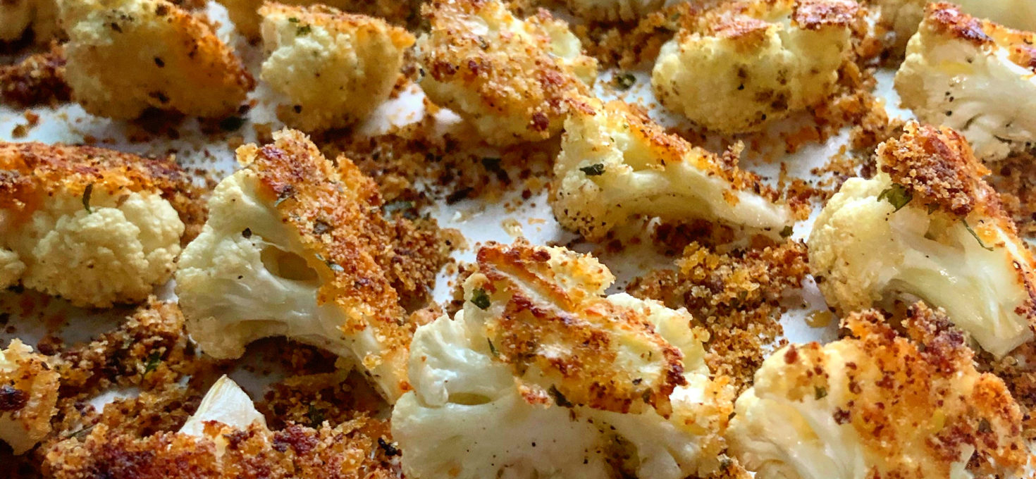 Roasted Parmesan Cauliflower