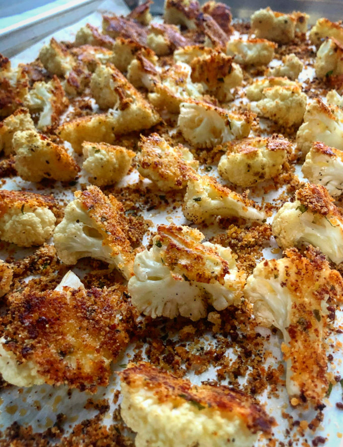Roasted Parmesan Cauliflower