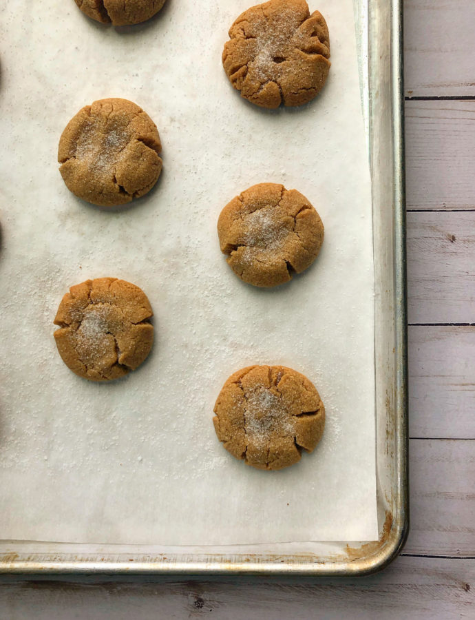 Flourless Peanut Butter Cookies