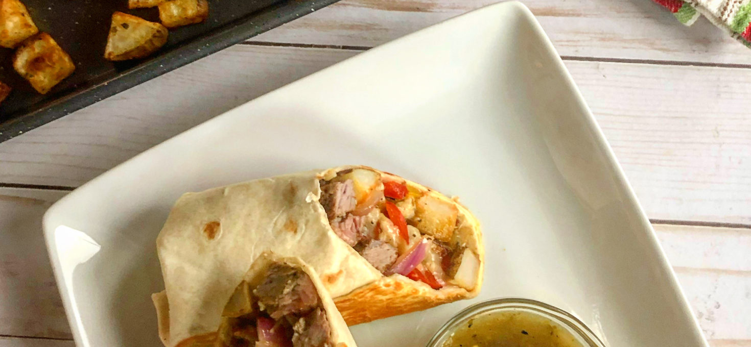 Verde Steak Burrito