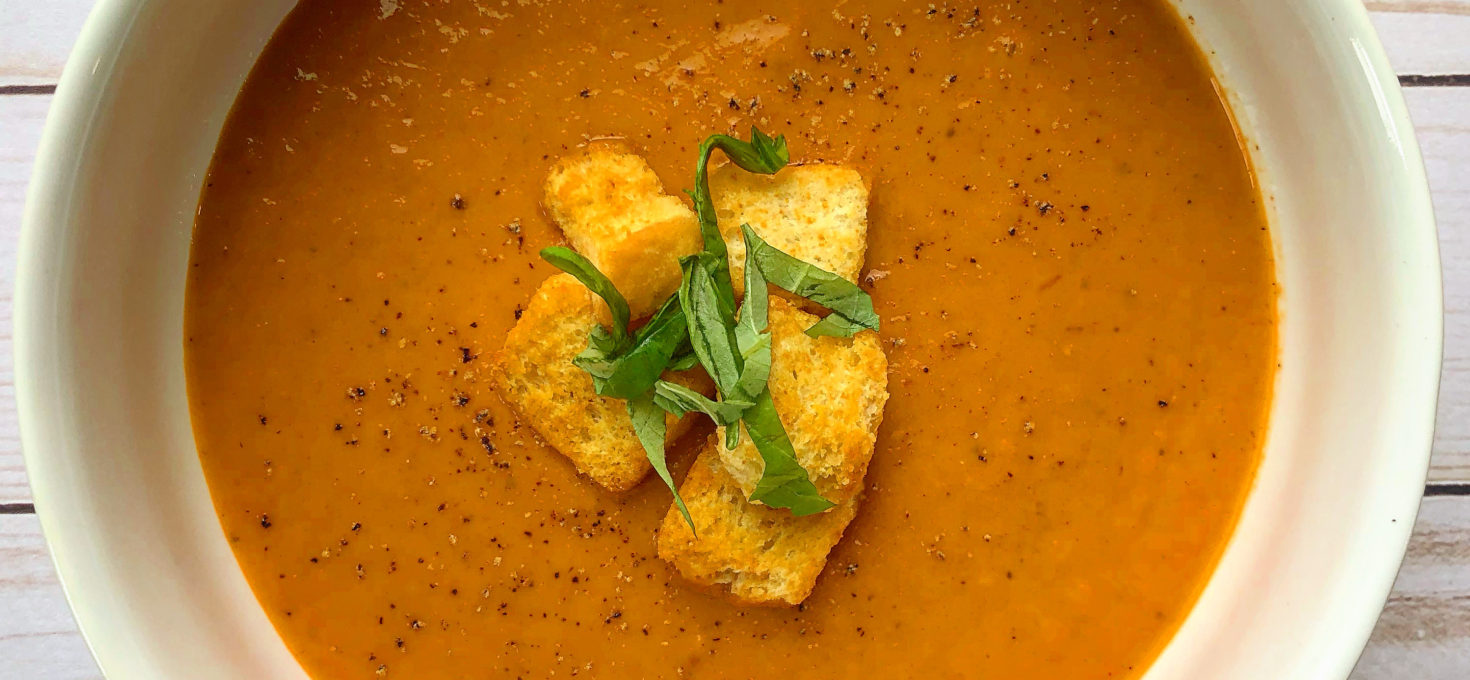 Spicy Roasted Tomato Soup