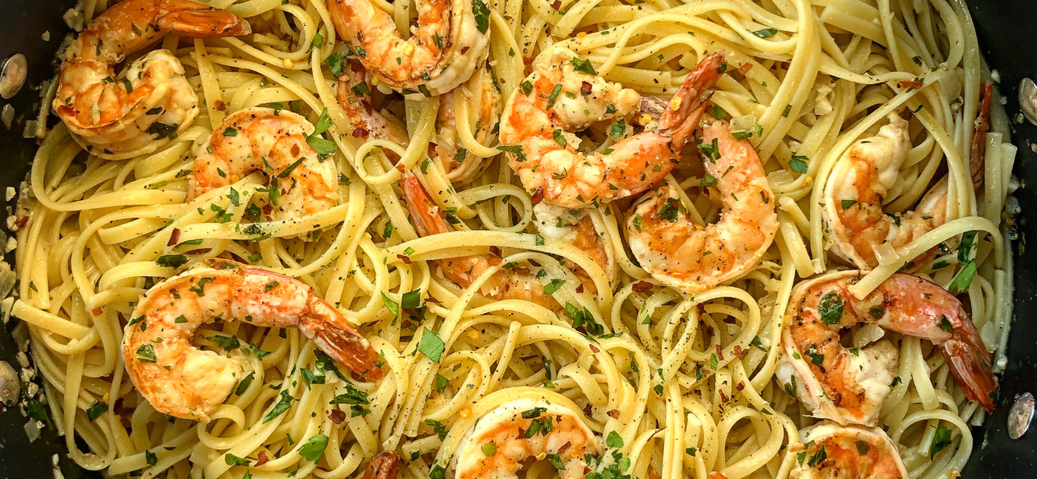 Shrimp Scampi Pasta