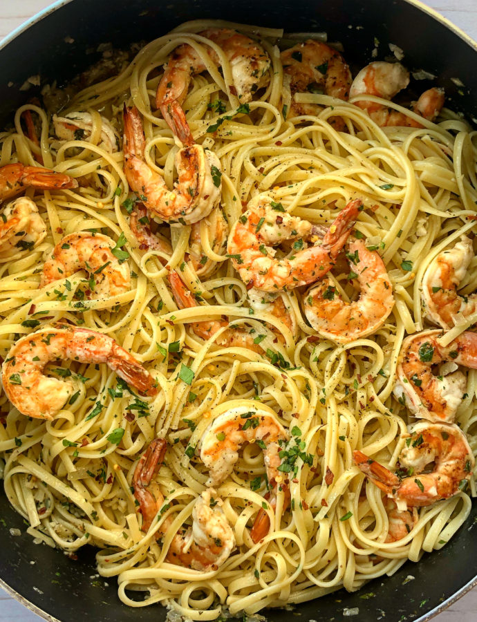 Shrimp Scampi Pasta