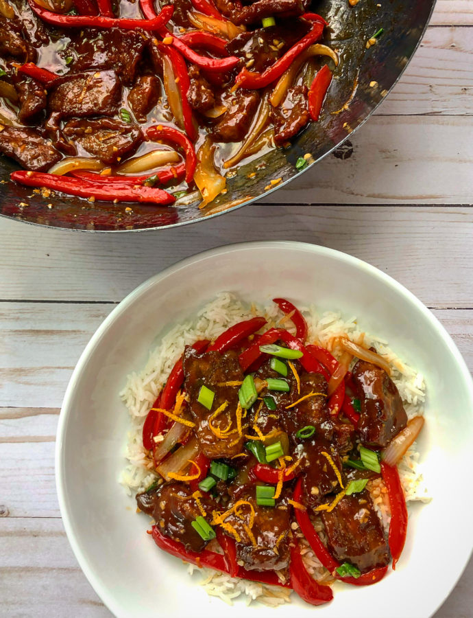 Crispy Orange Beef
