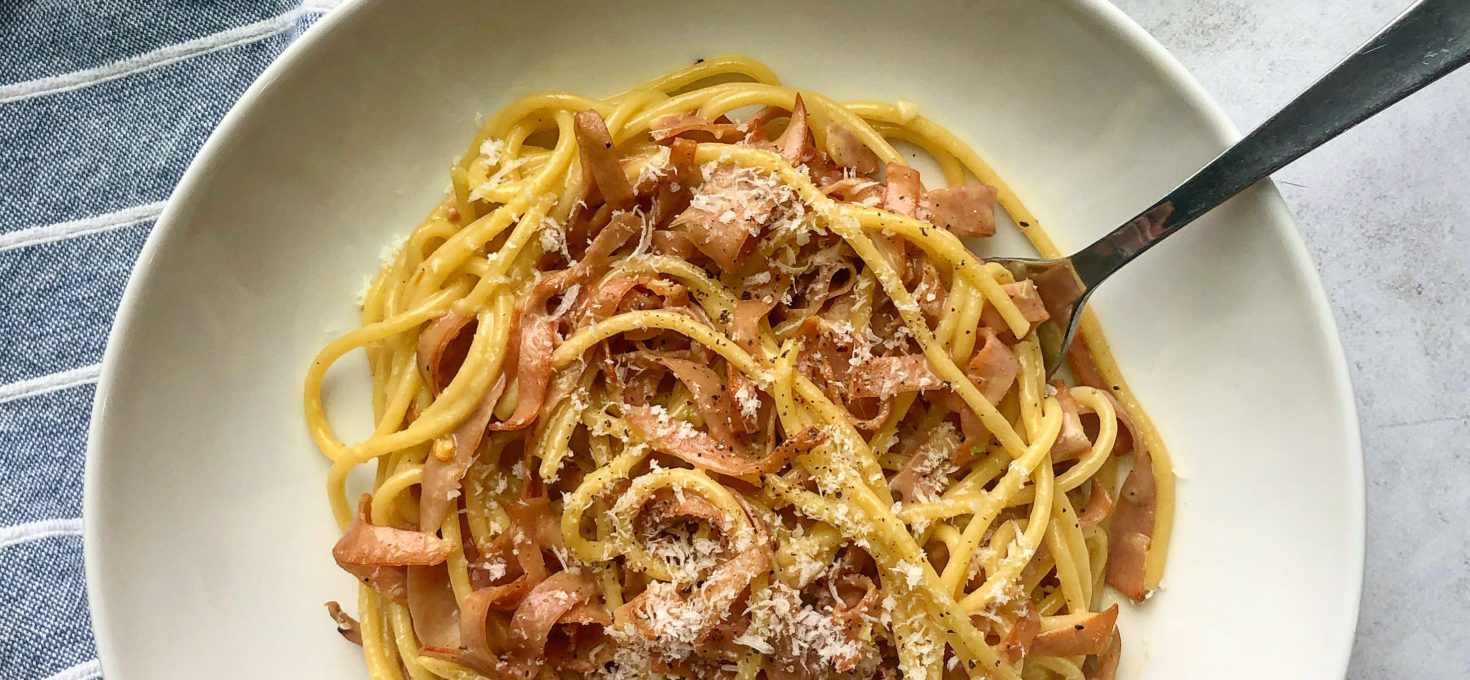 Mortadella Carbonara