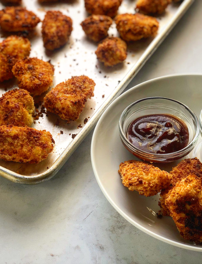 The Best Crispy, Baked Chicken Nuggets