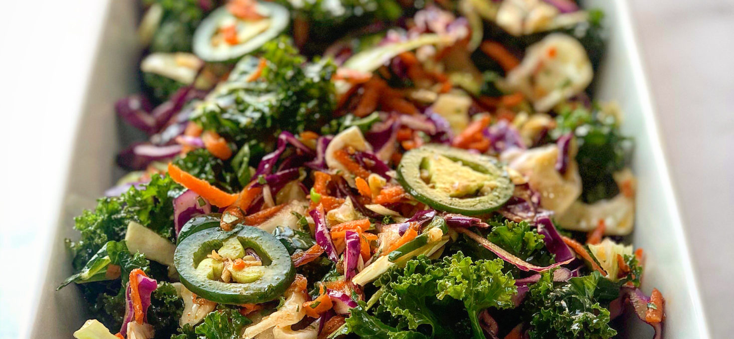 Slaw Salad with Kale