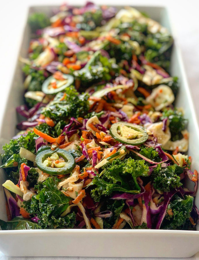 Slaw Salad with Kale