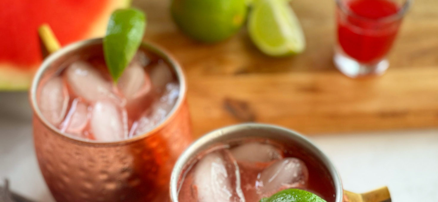 Fresh Watermelon Moscow Mule
