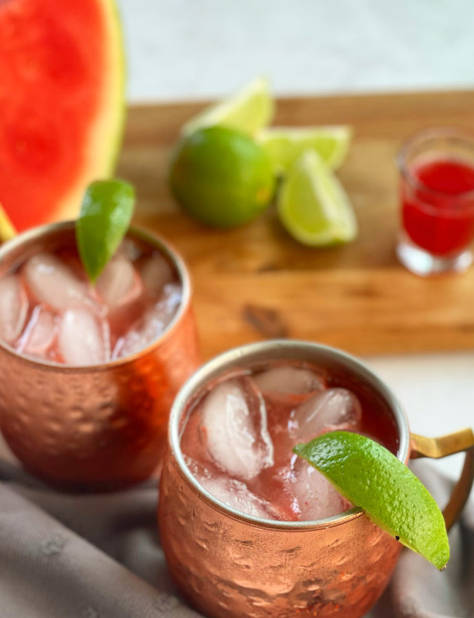 Fresh Watermelon Moscow Mule
