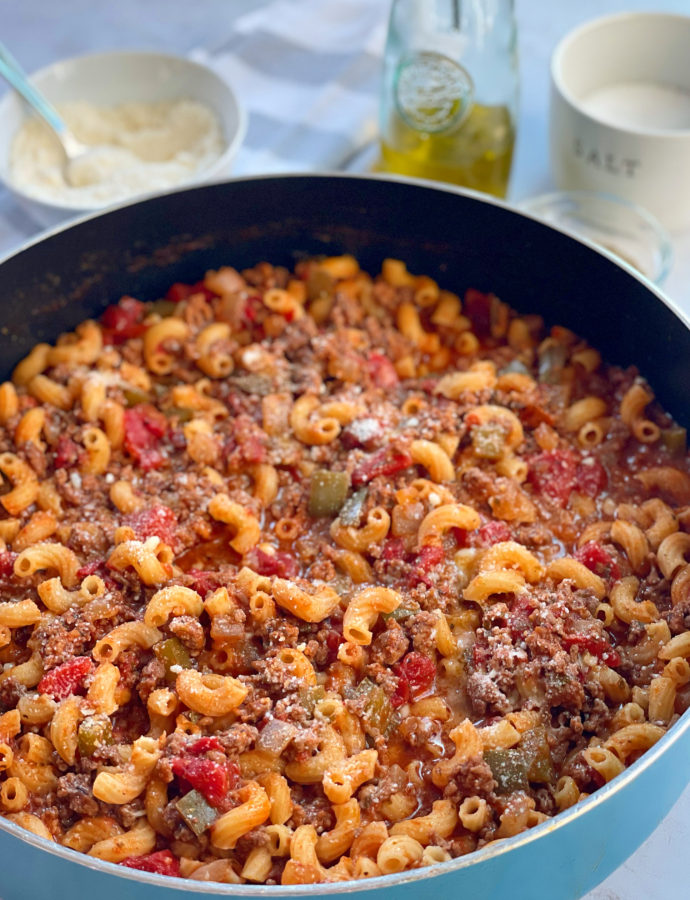 Traditional American Goulash