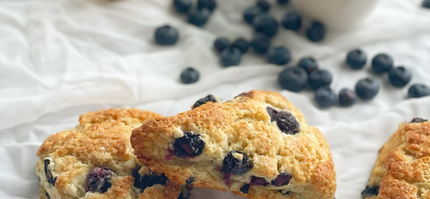 Fresh Blueberry Scones
