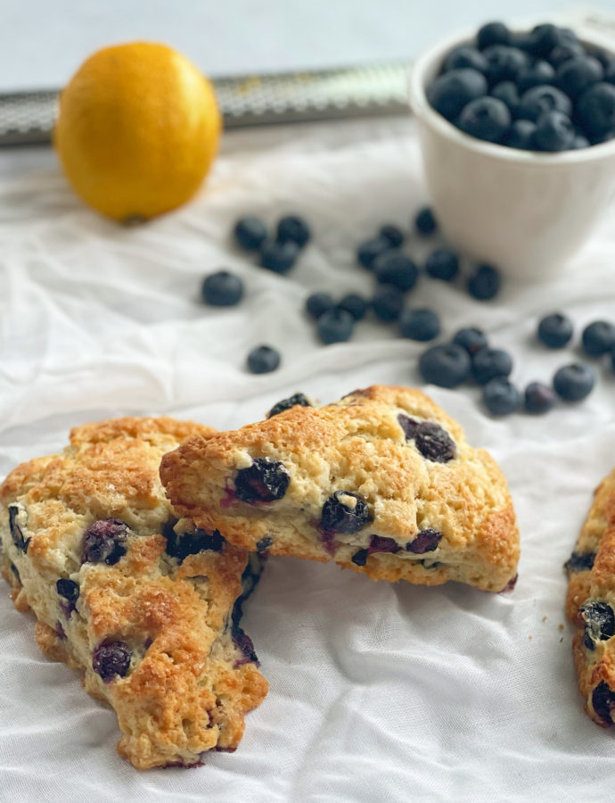 Fresh Blueberry Scones